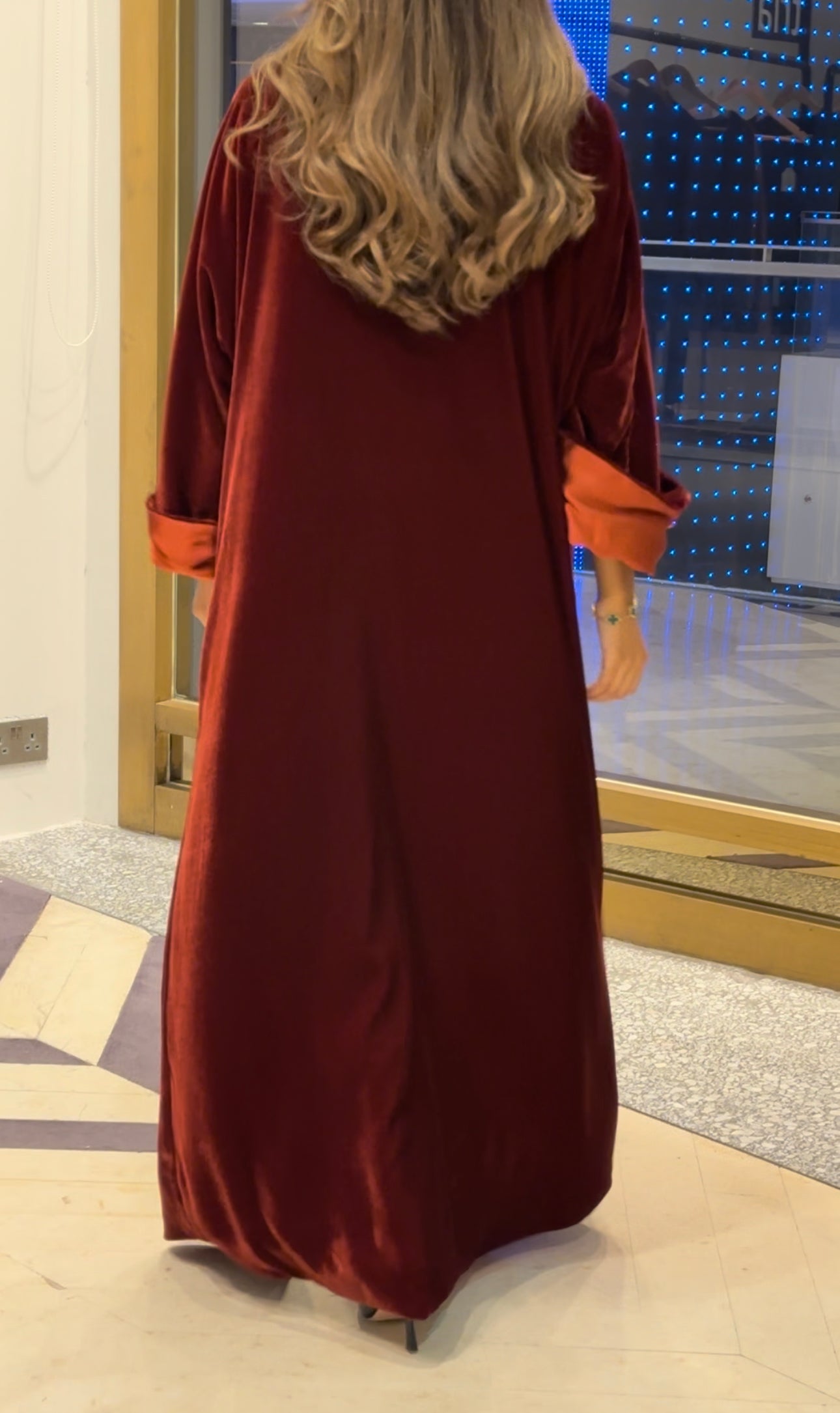 Teracotta Reversible Bisht