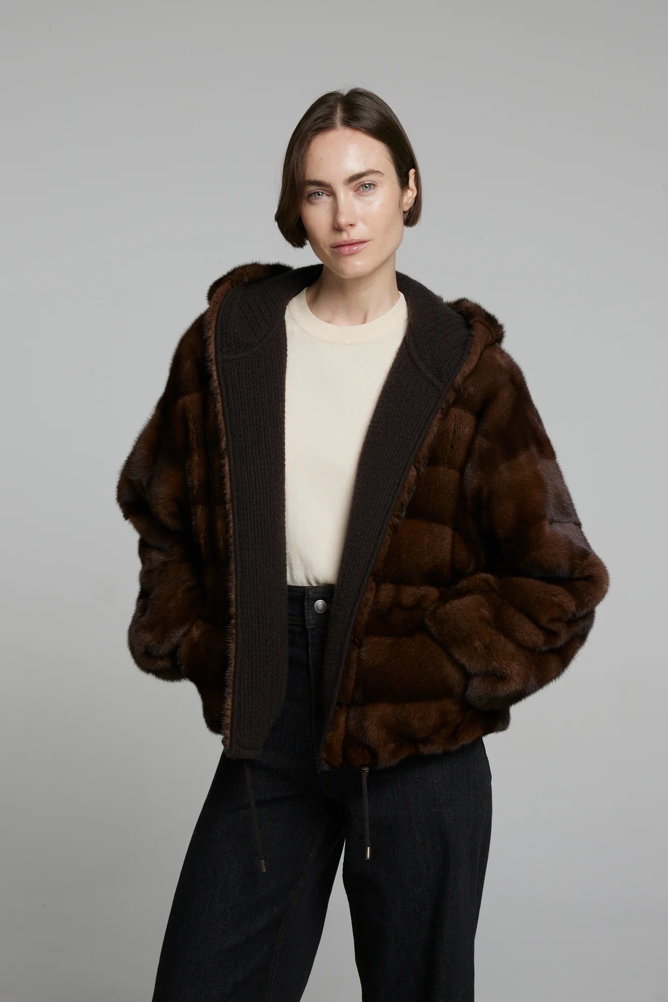 Reversible Mink Bomber