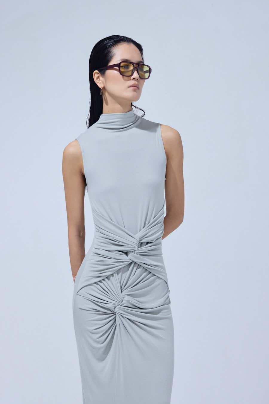Tie-Front Dress