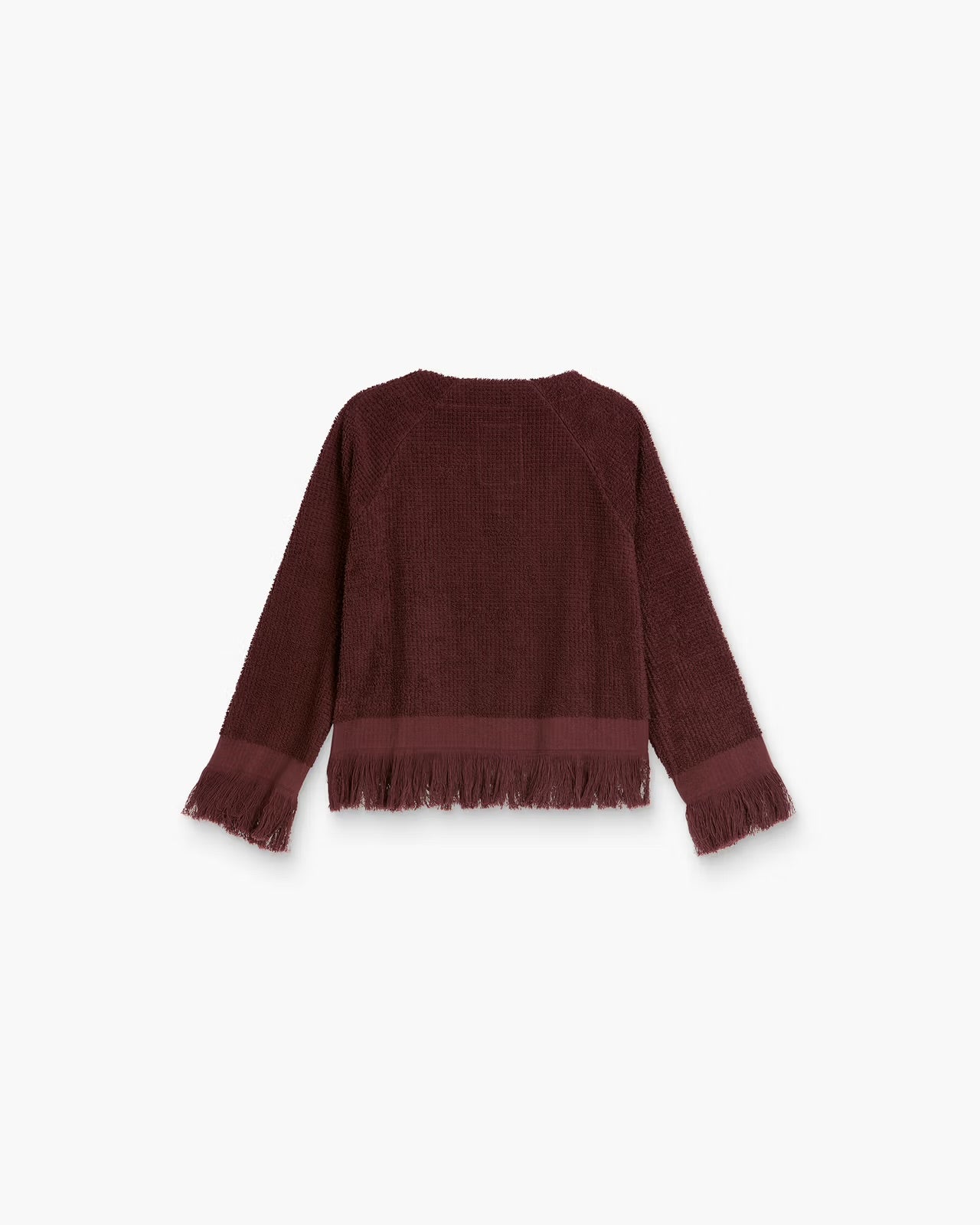 Burgundy Tillie Terry Top