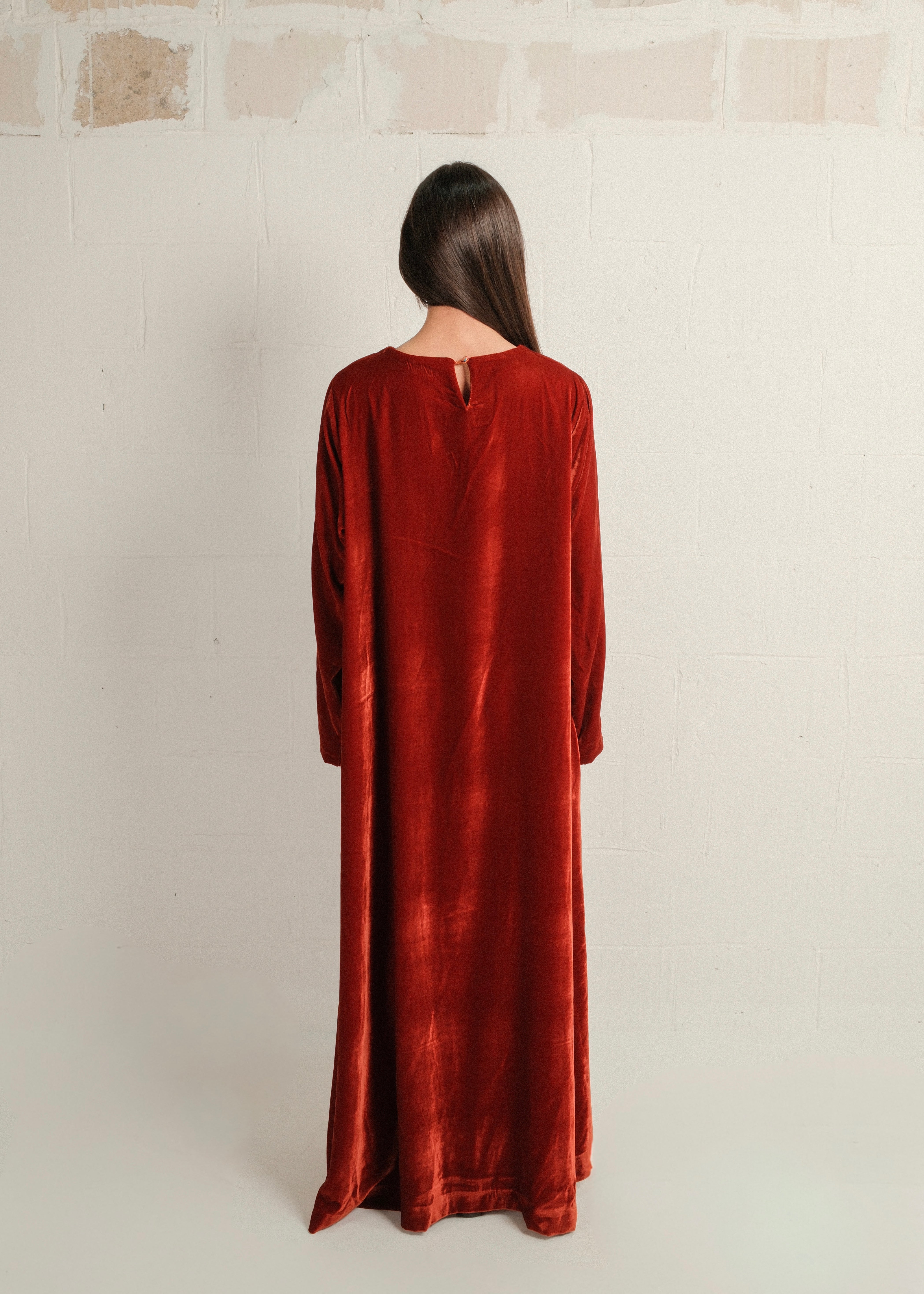 Velvet Beads Kaftan