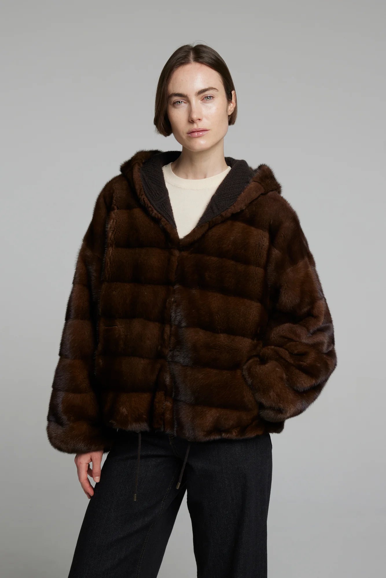 Reversible Mink Bomber