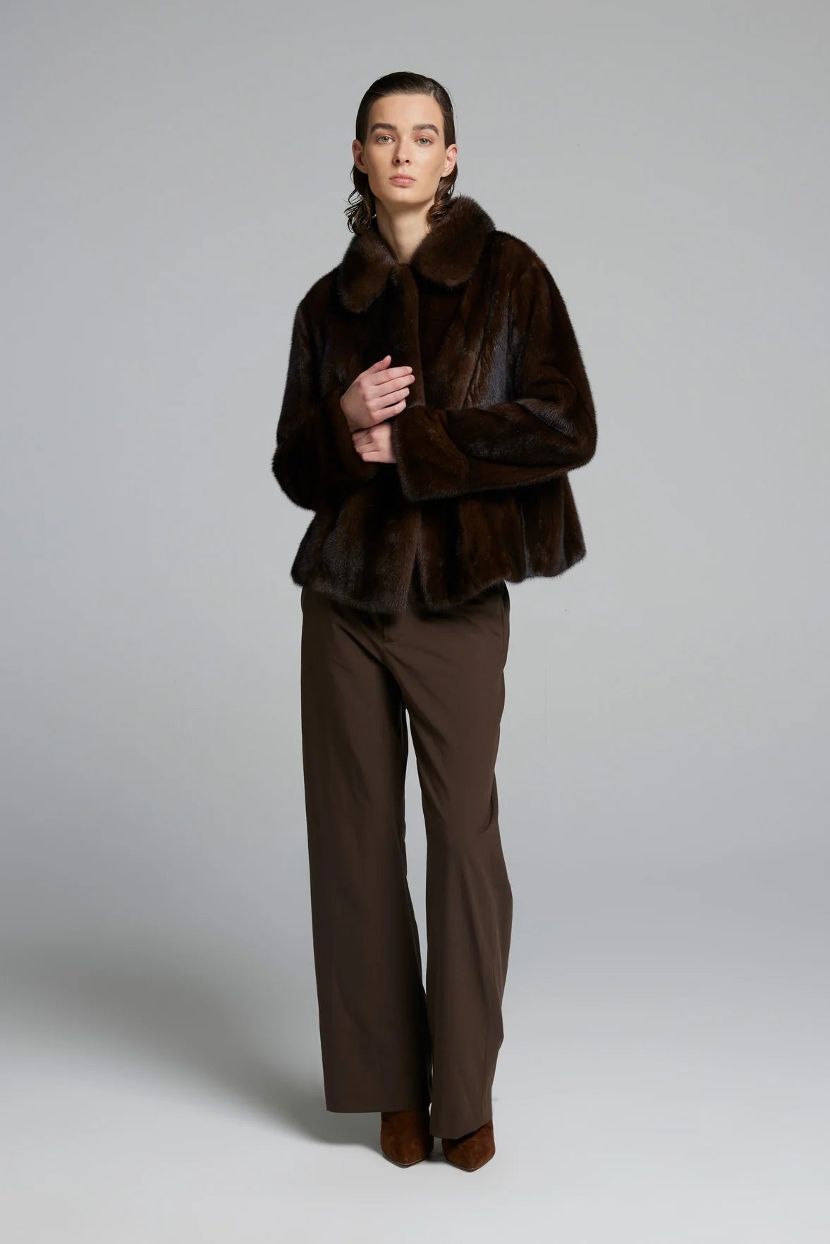 Brown Mink Jacket