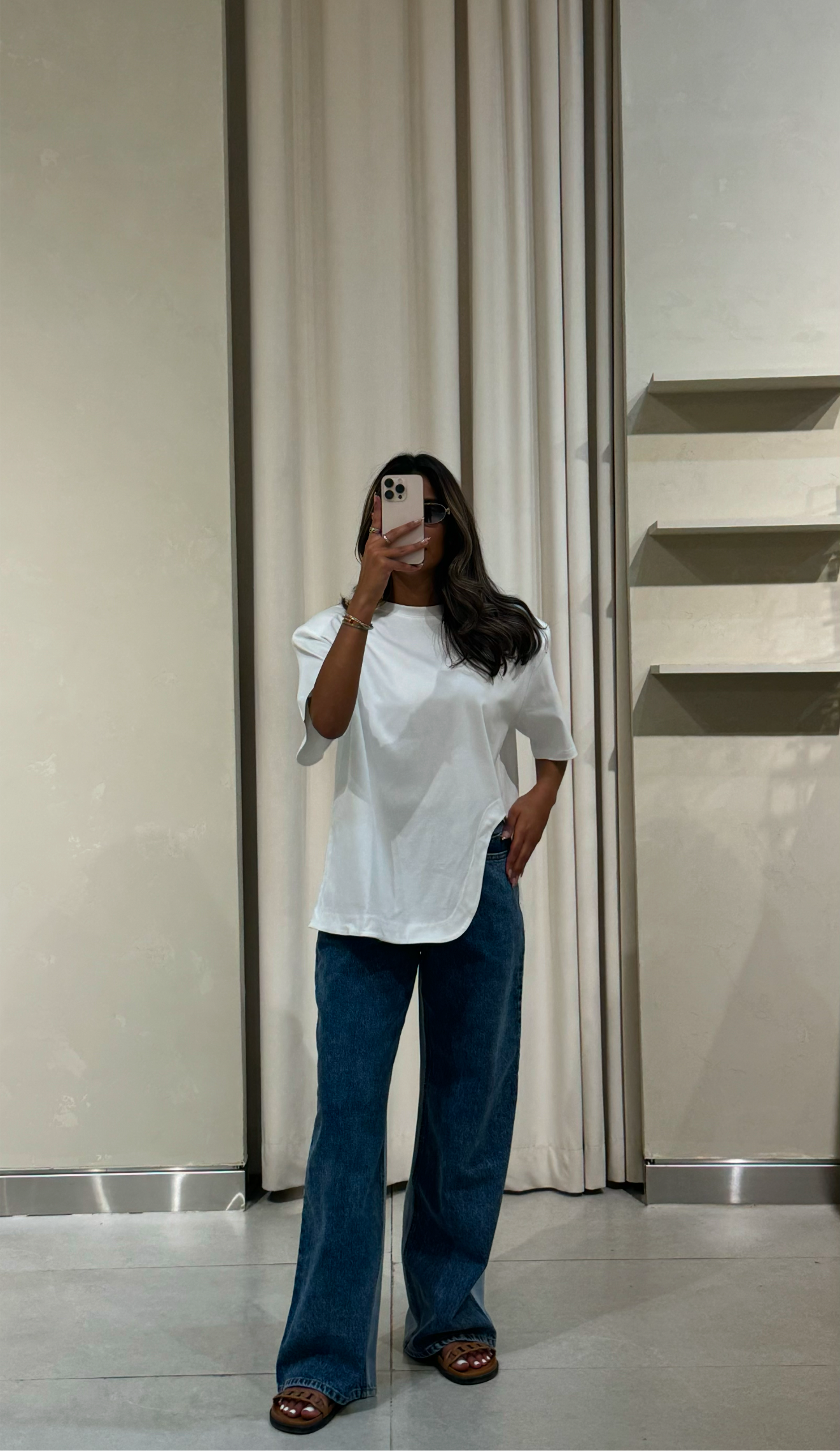 Asymmetrical t-shirt