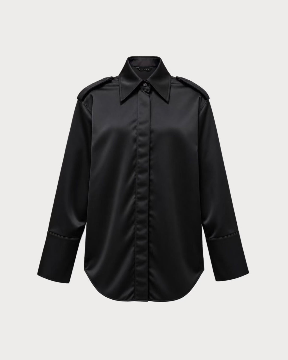 Satin Cargo Shirt
