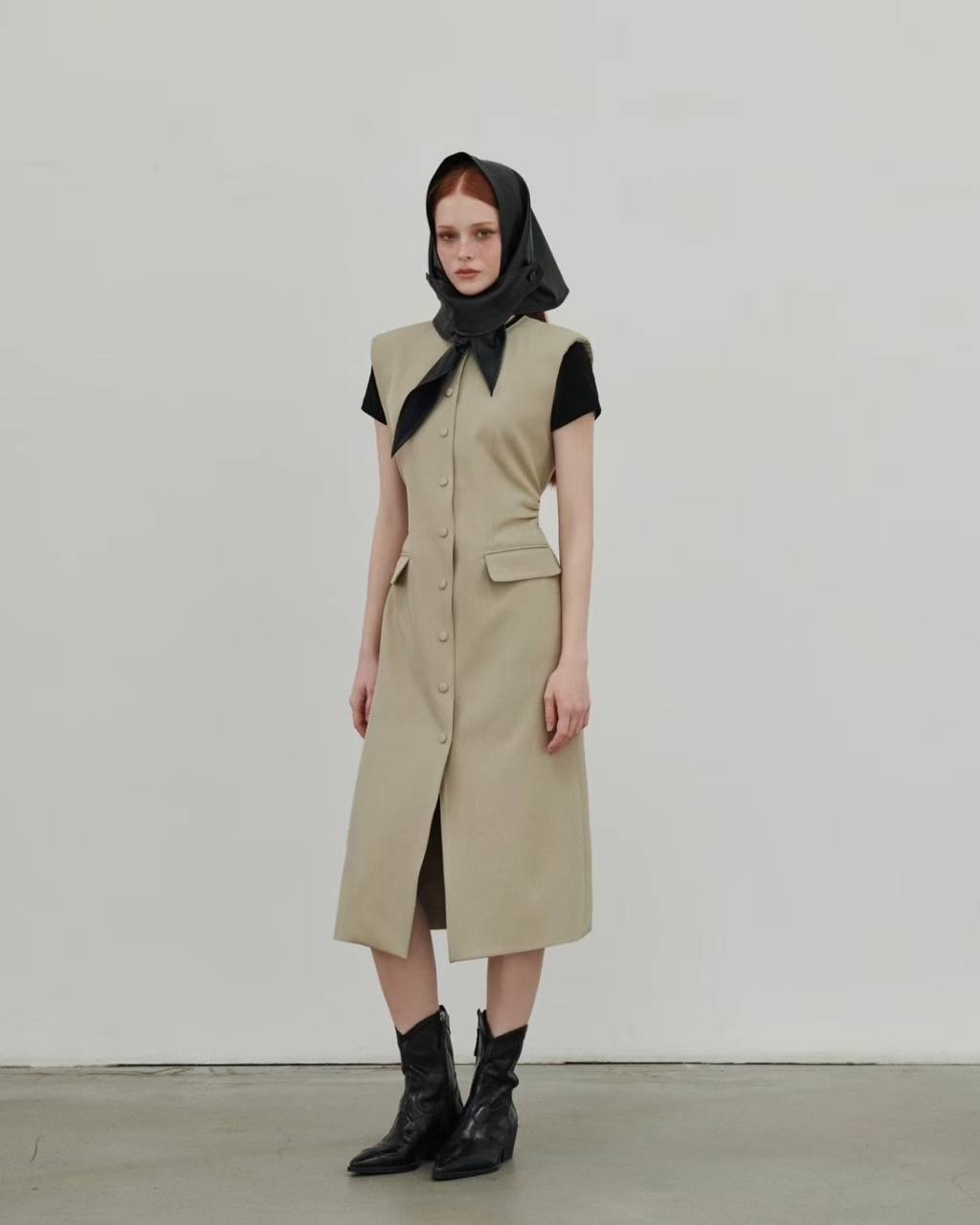 Front Buttoned Dress