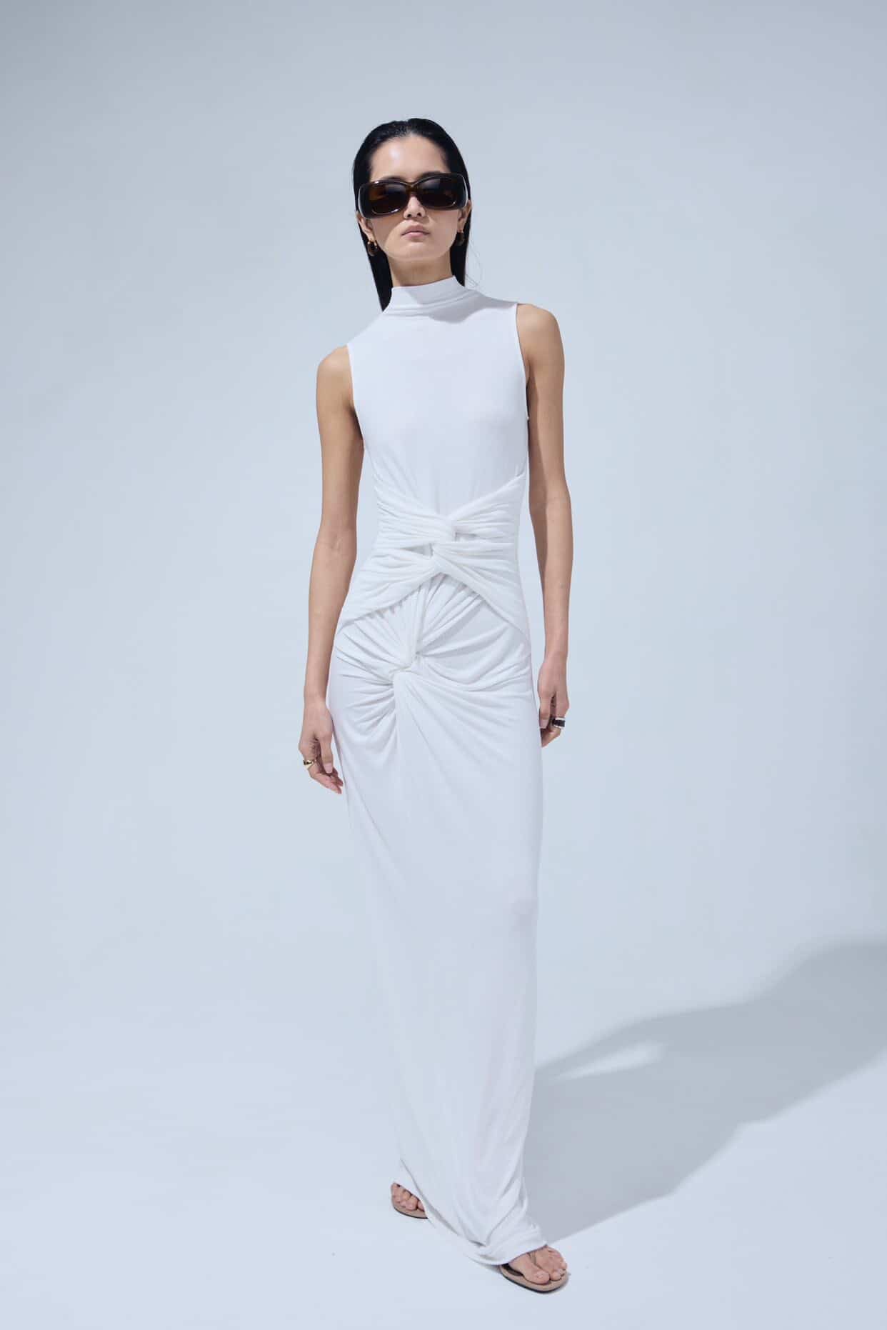 Tie-Front Dress