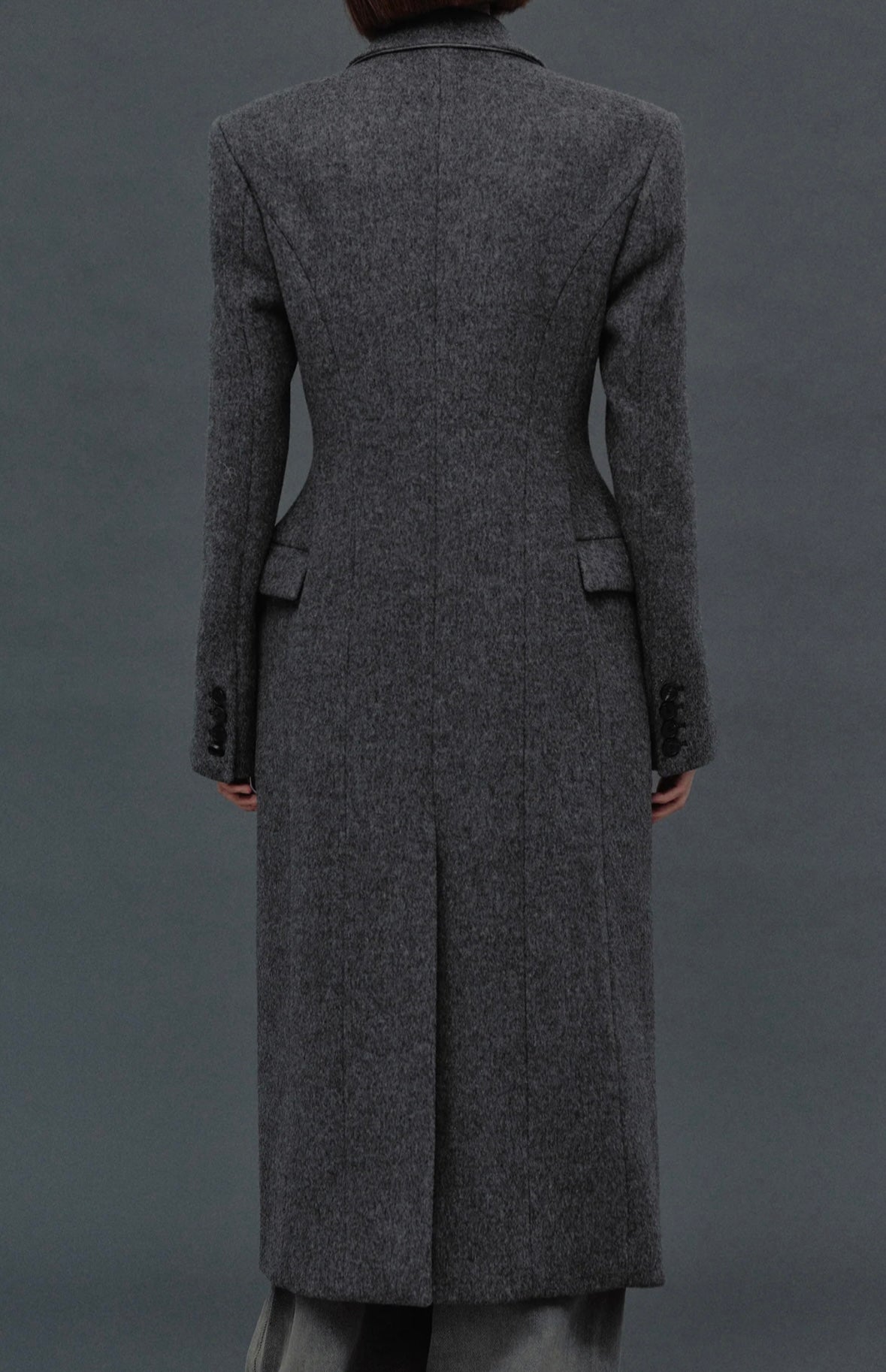 Long Hourglass Coat