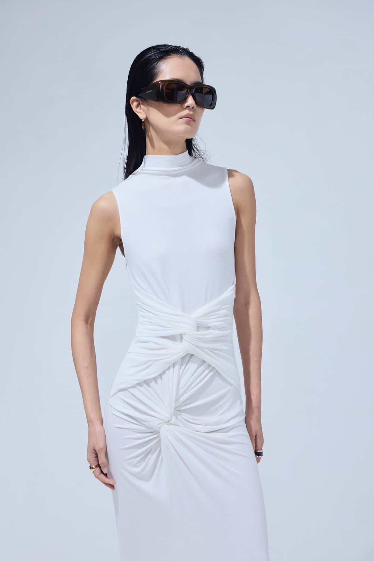 Tie-Front Dress