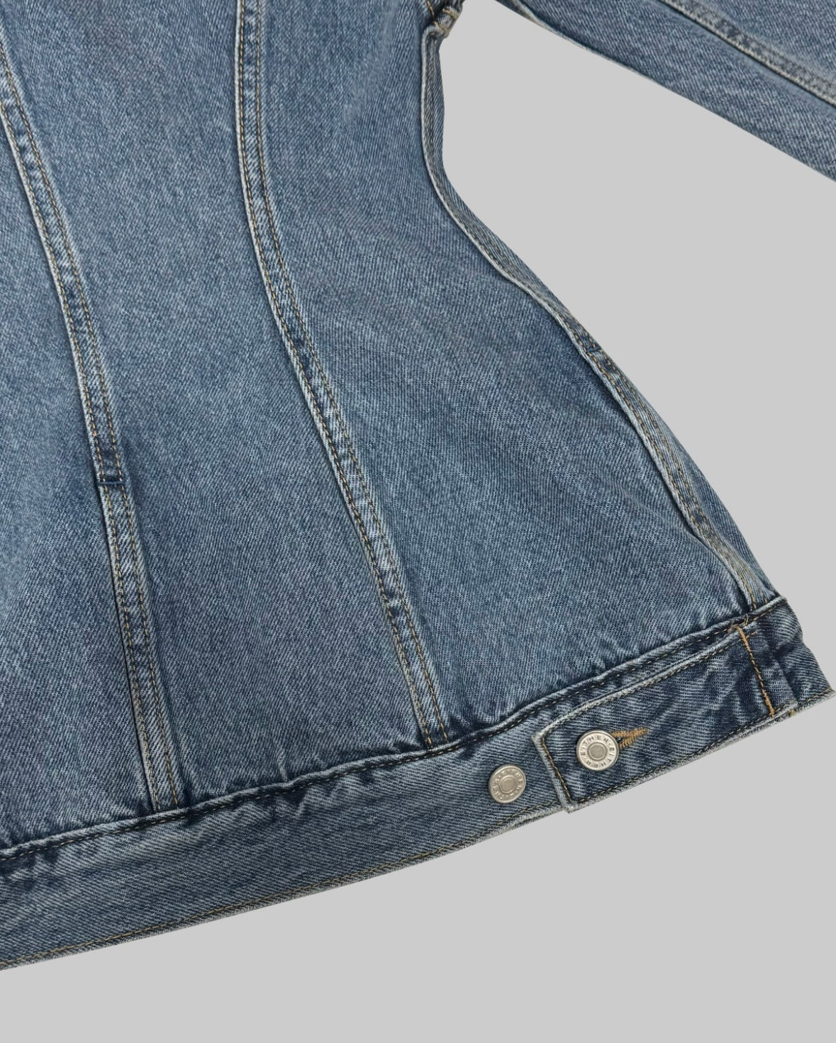 Waisted denim jacket