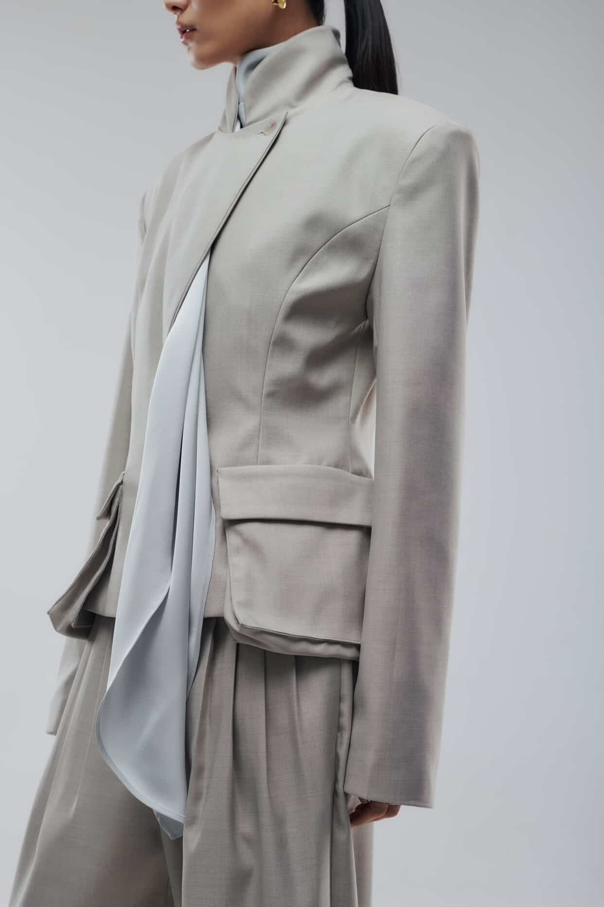 Pleated Pants