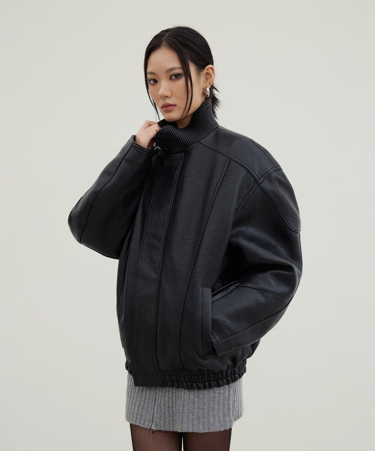 Bomber Leather Jacket