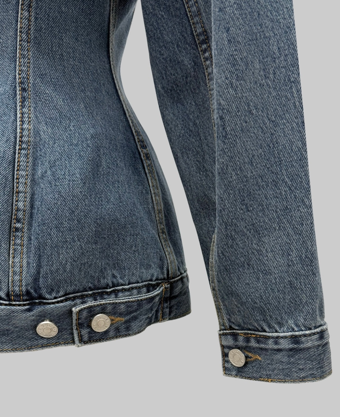 Waisted denim jacket
