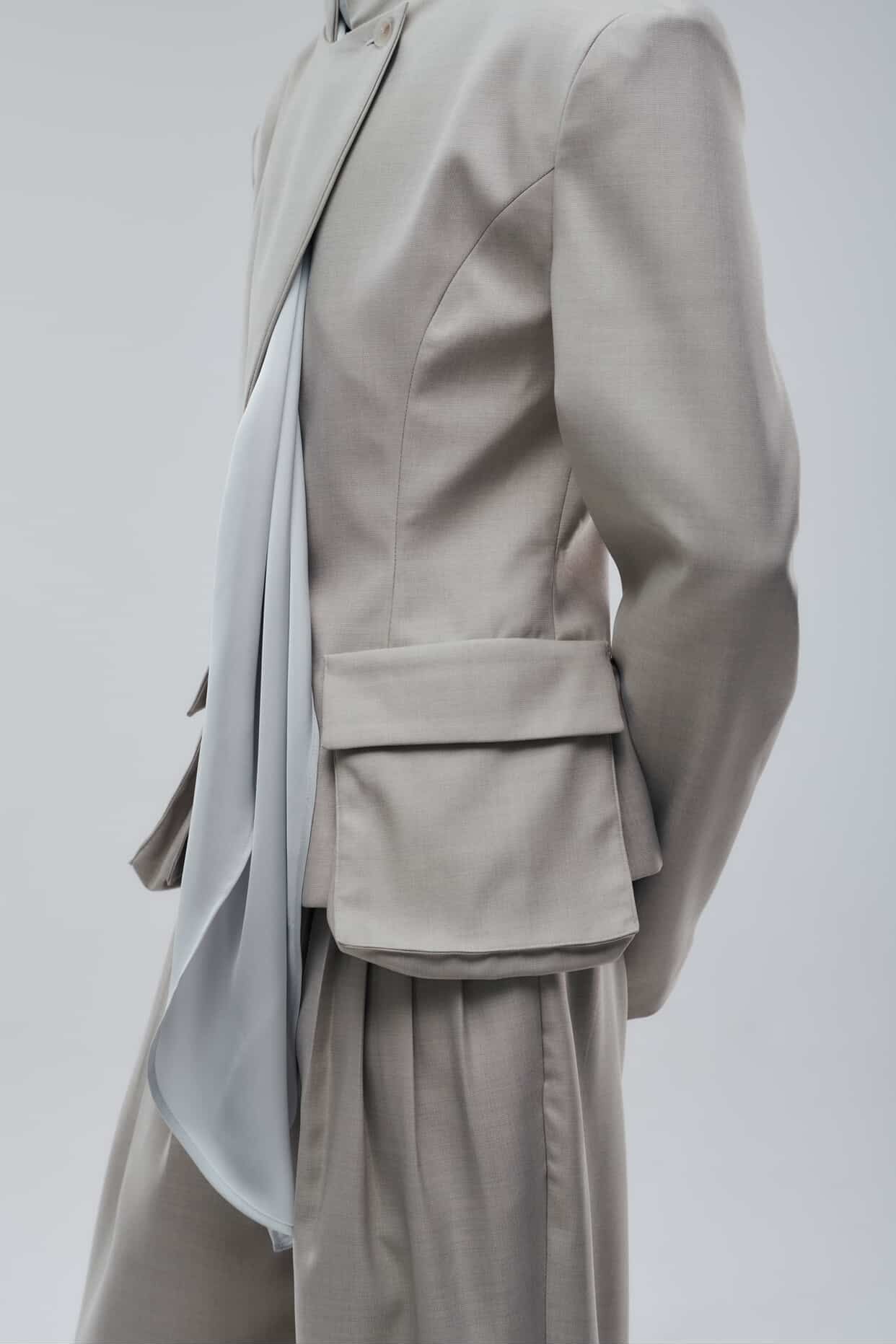 Pleated Pants