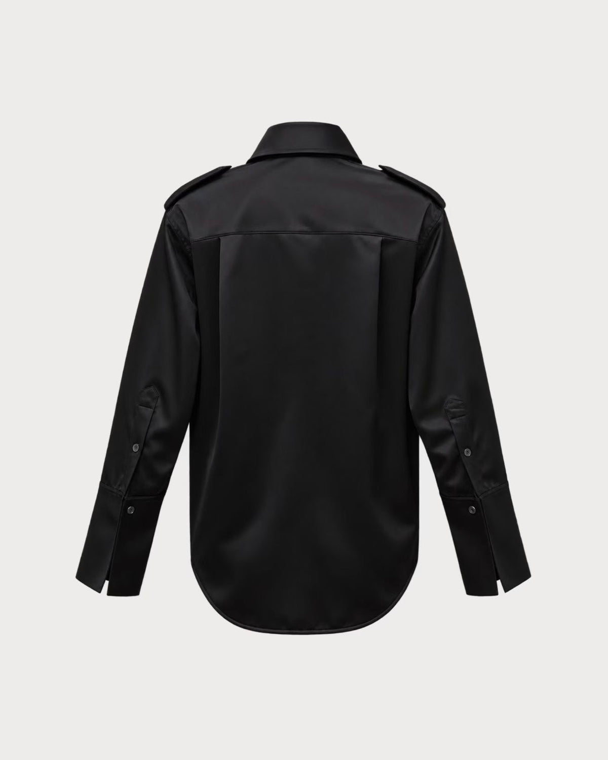 Satin Cargo Shirt