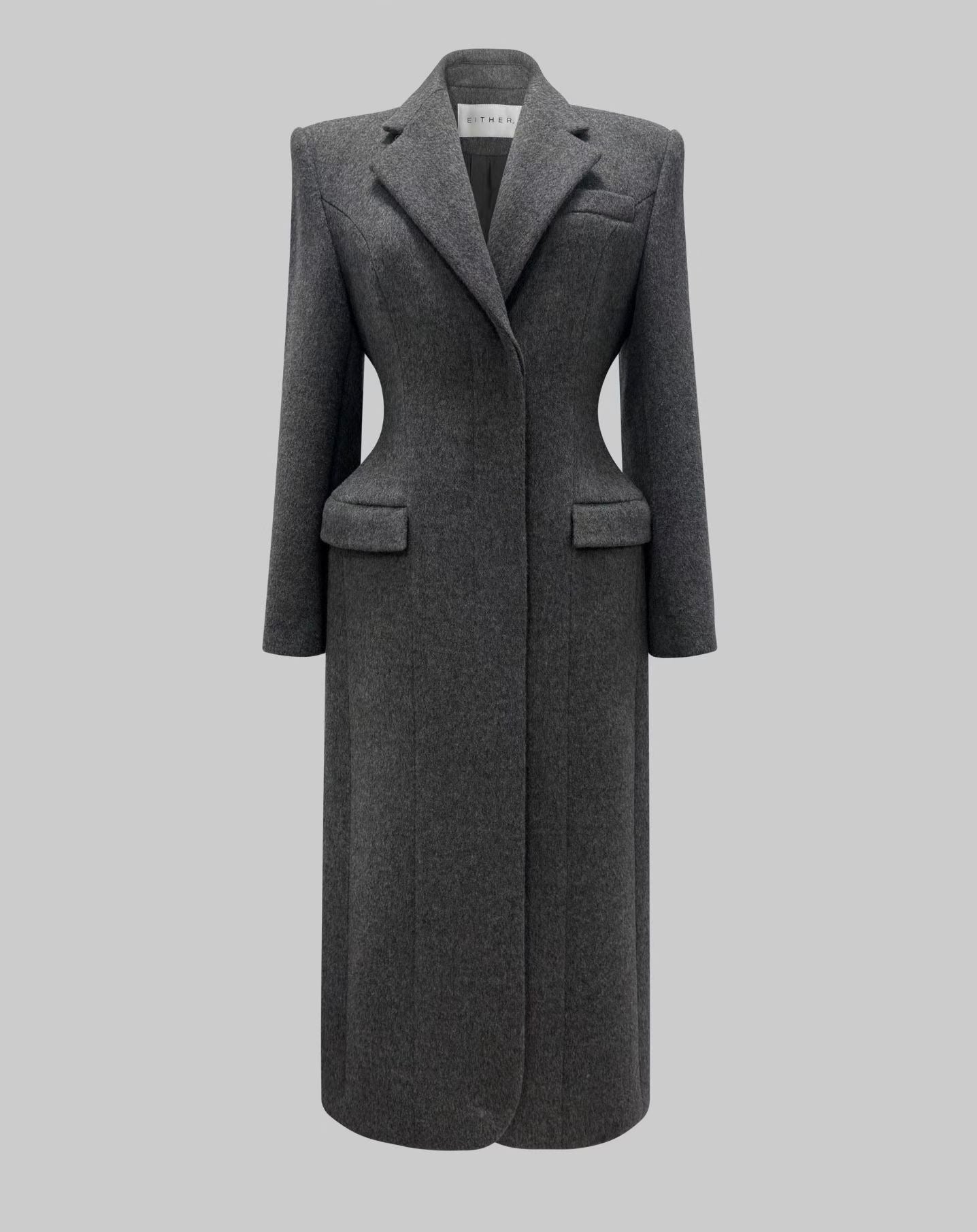 Long Hourglass Coat