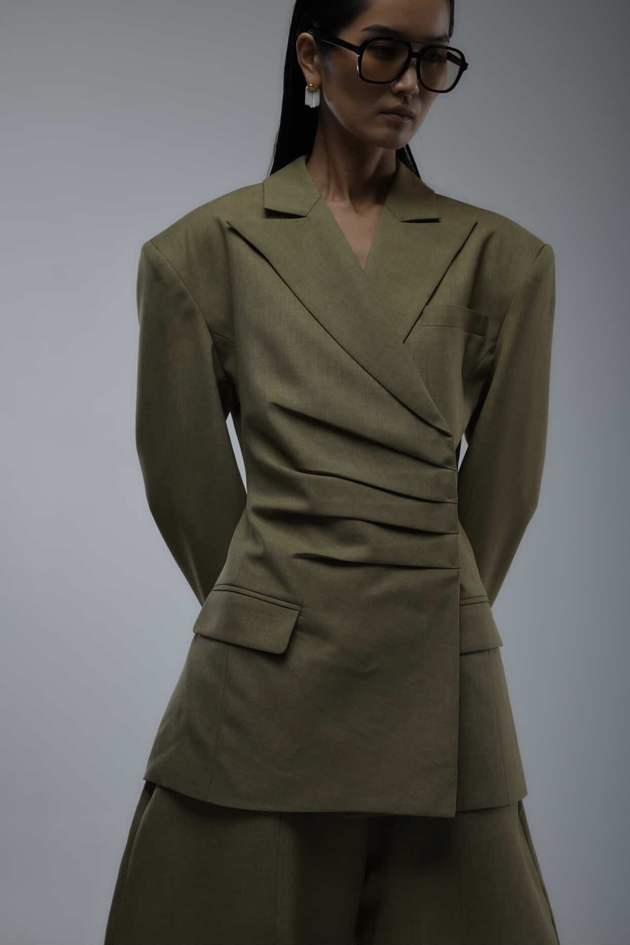 Gathered Jacket