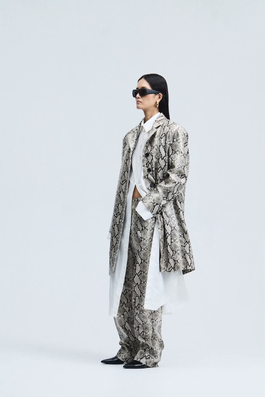 Snakeskin Coat