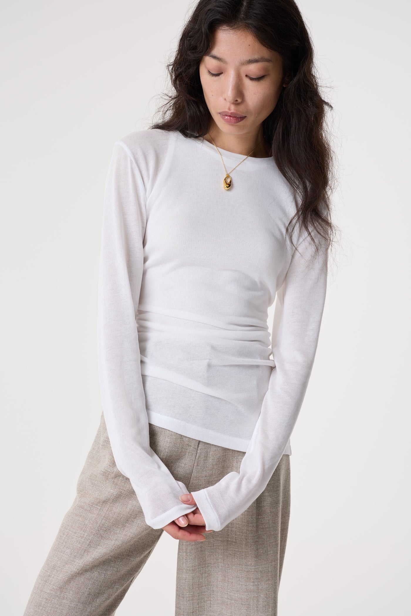 Daisy Sheer Tencel Top