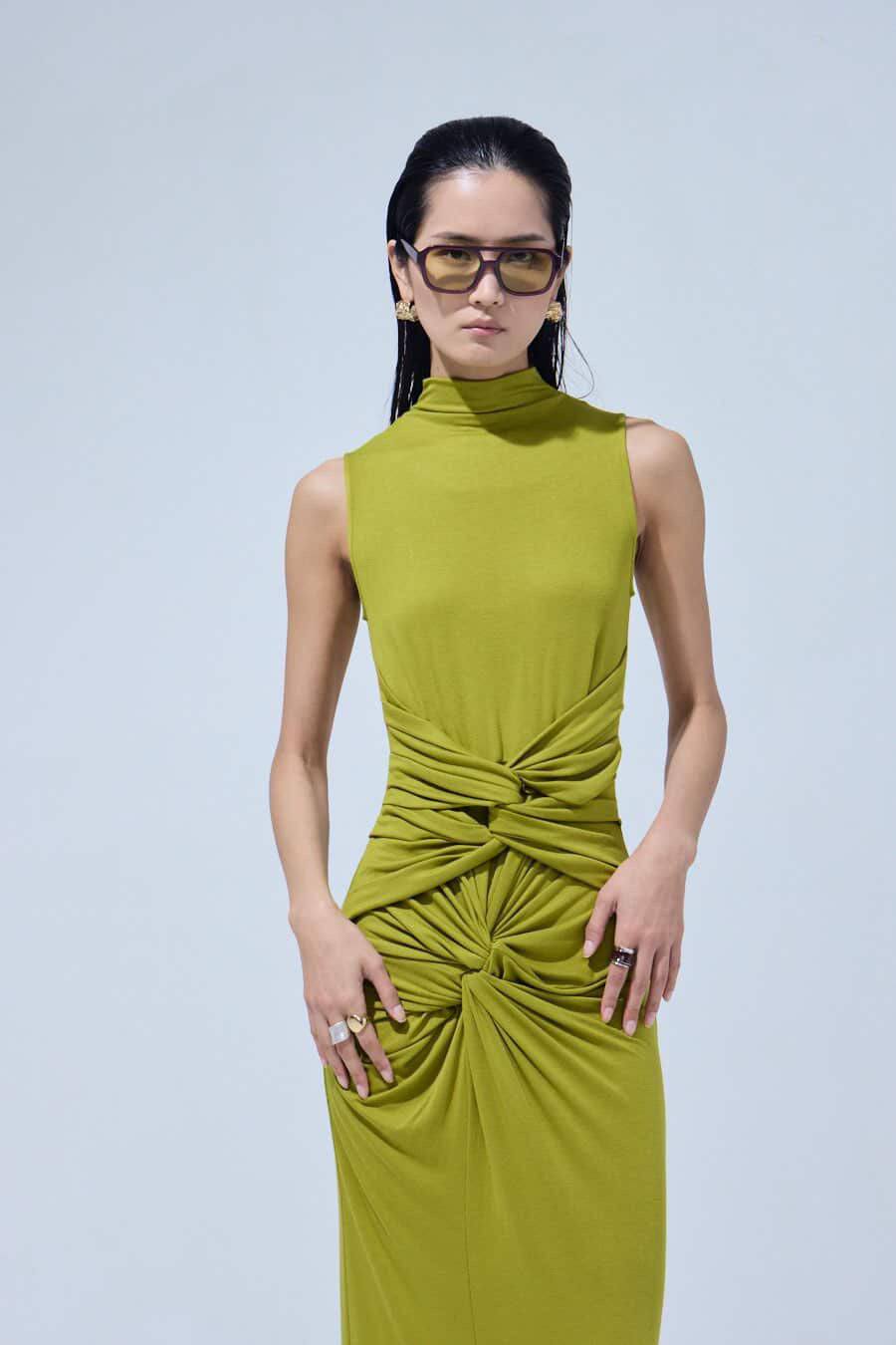 Tie-Front Dress