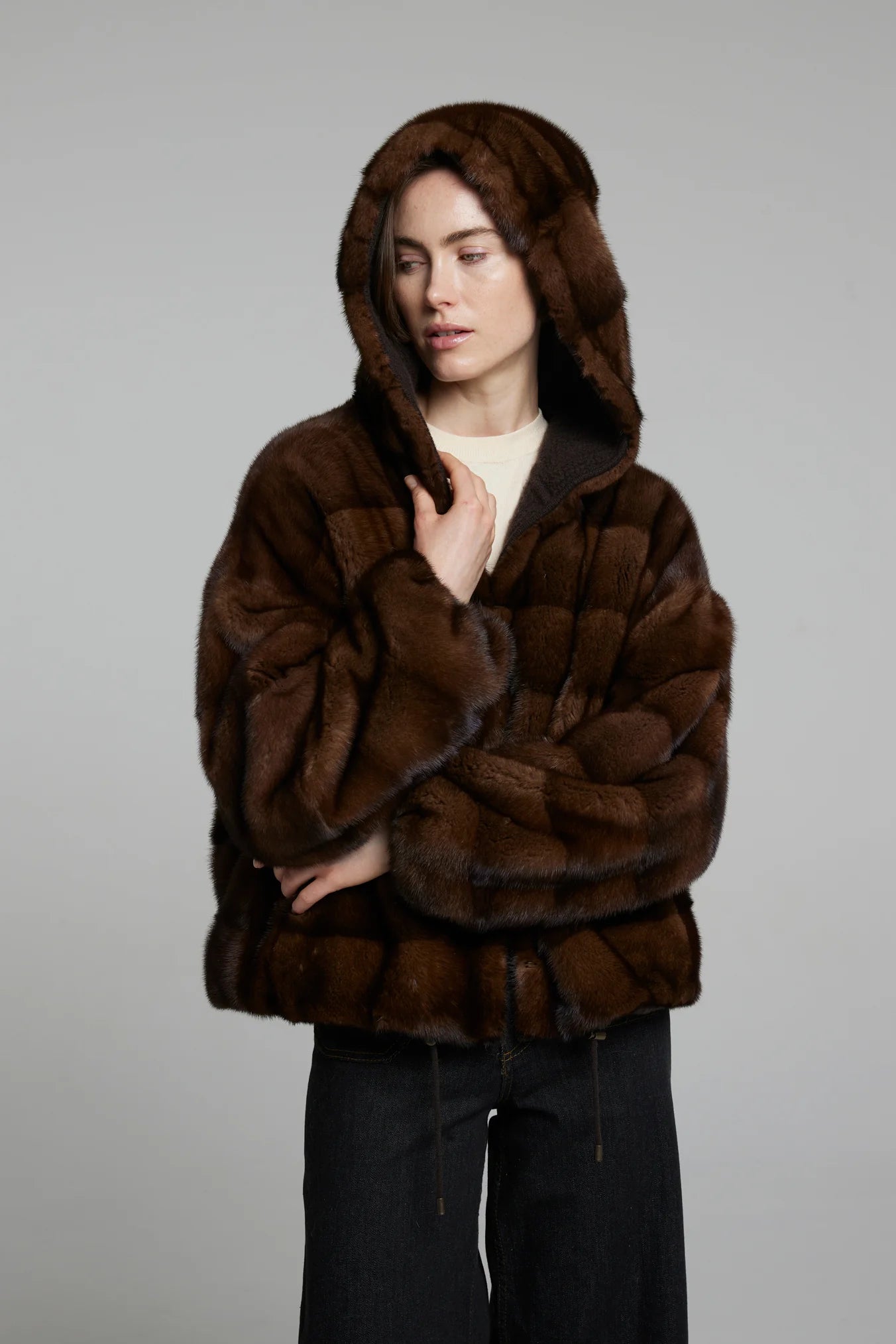 Reversible Mink Bomber