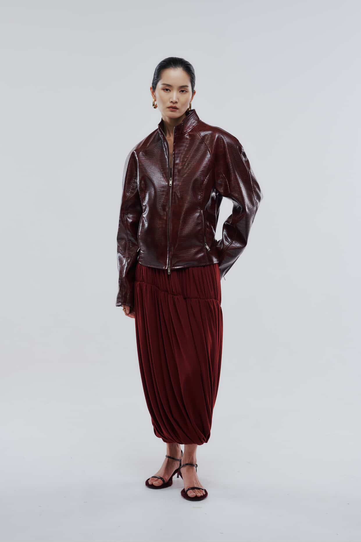 Flowy Draping Skirt