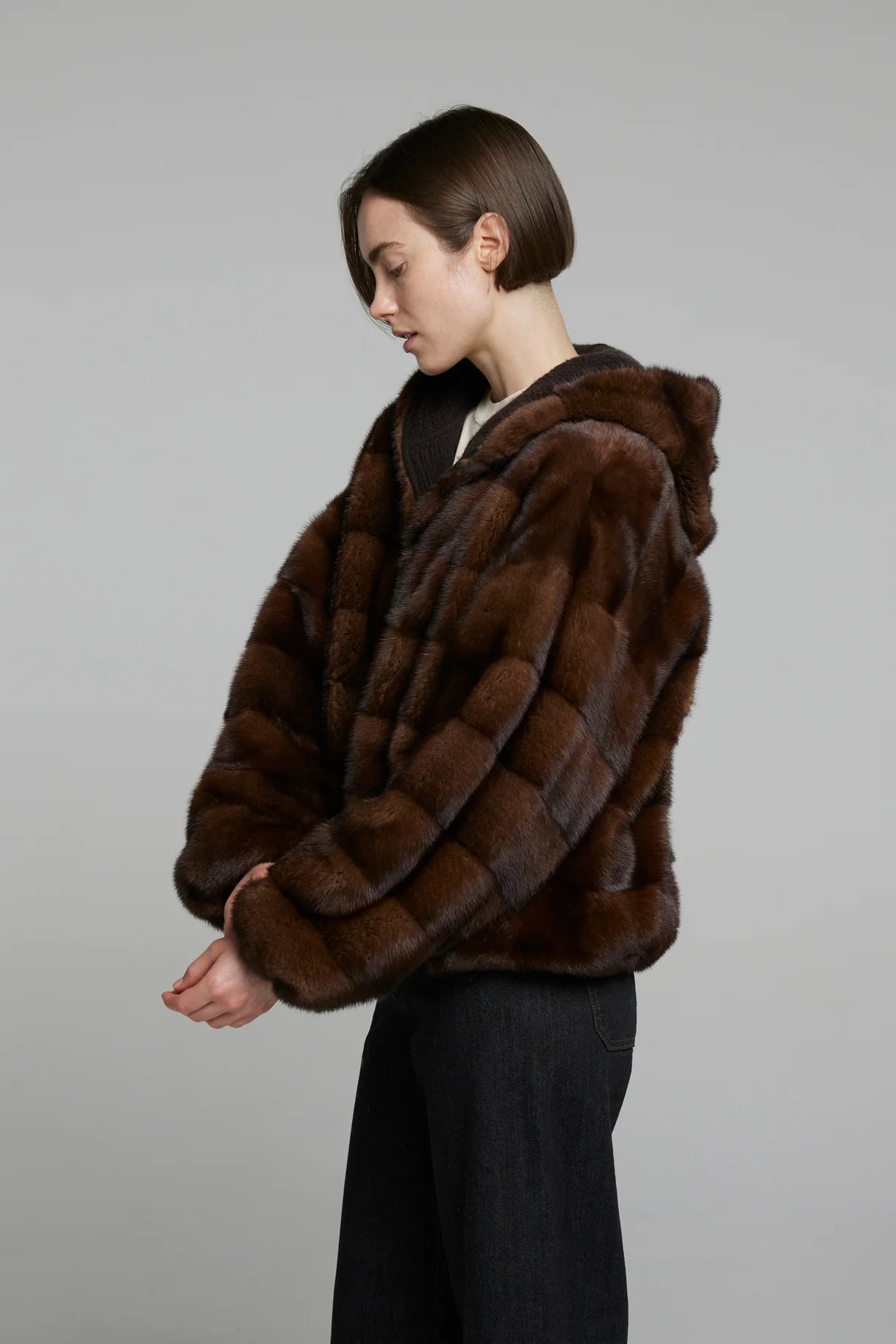 Reversible Mink Bomber
