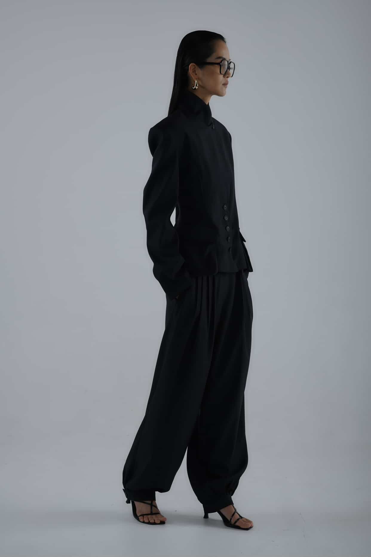 Pleated Pants