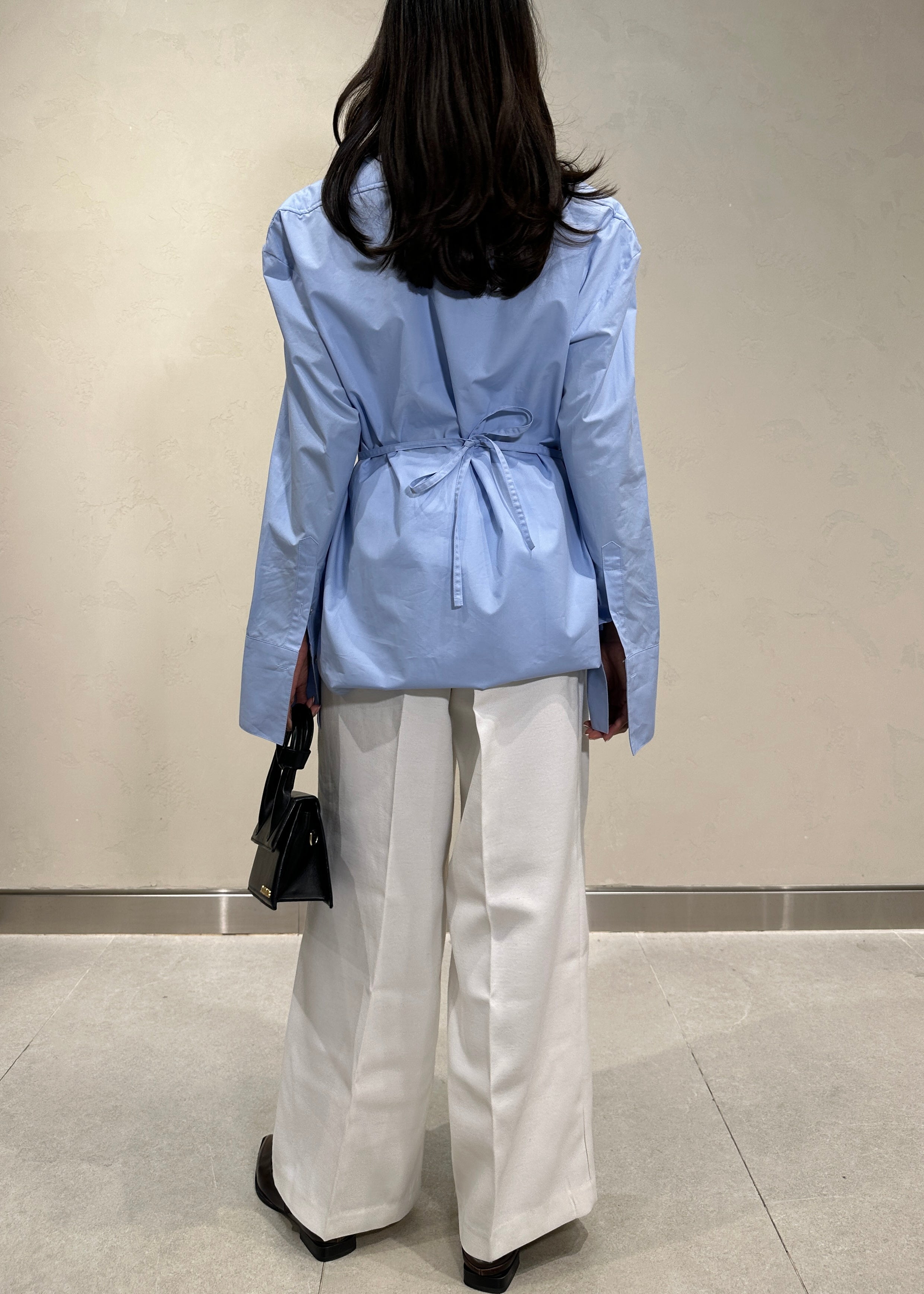 Padded shoulder shirt