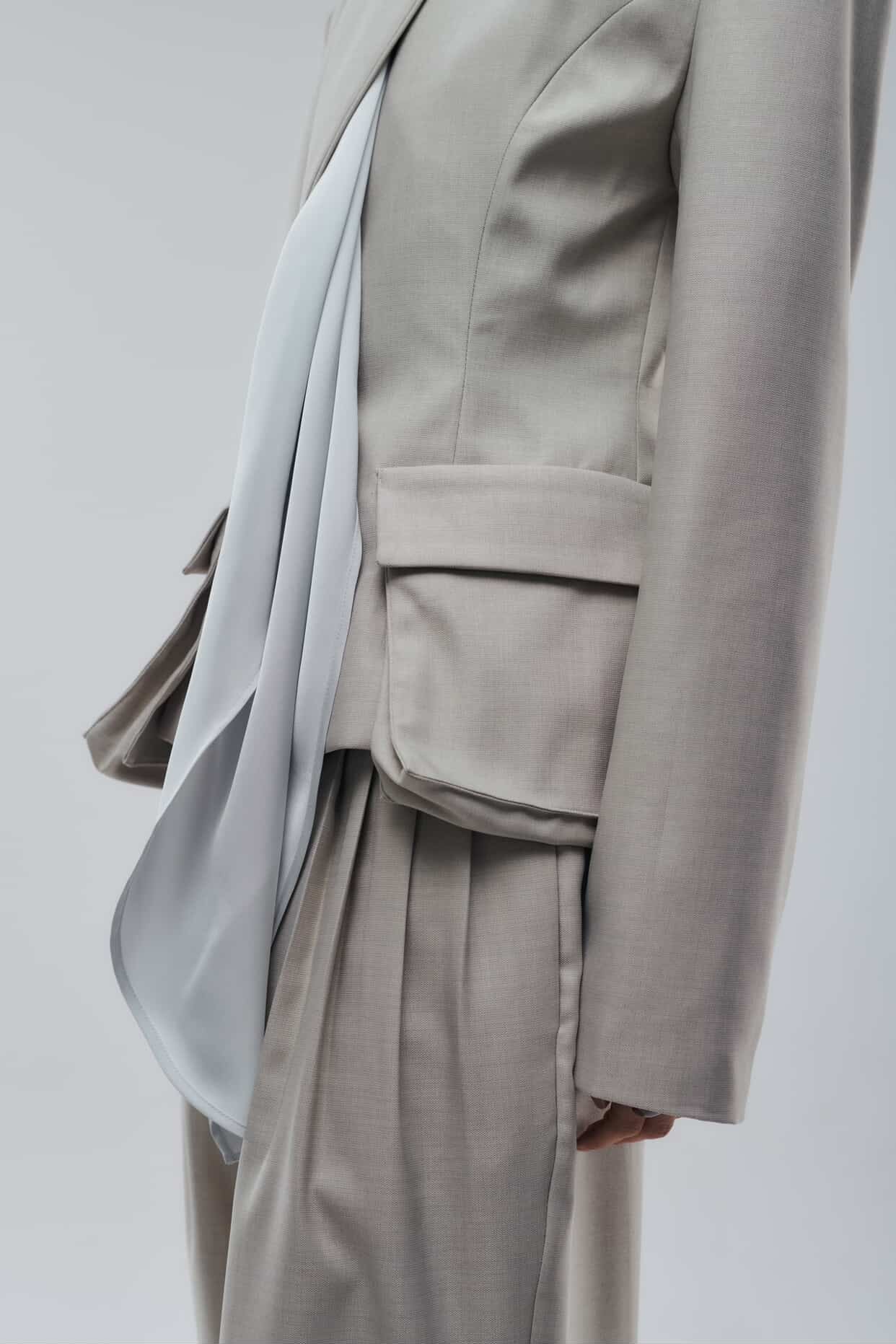 Pleated Pants