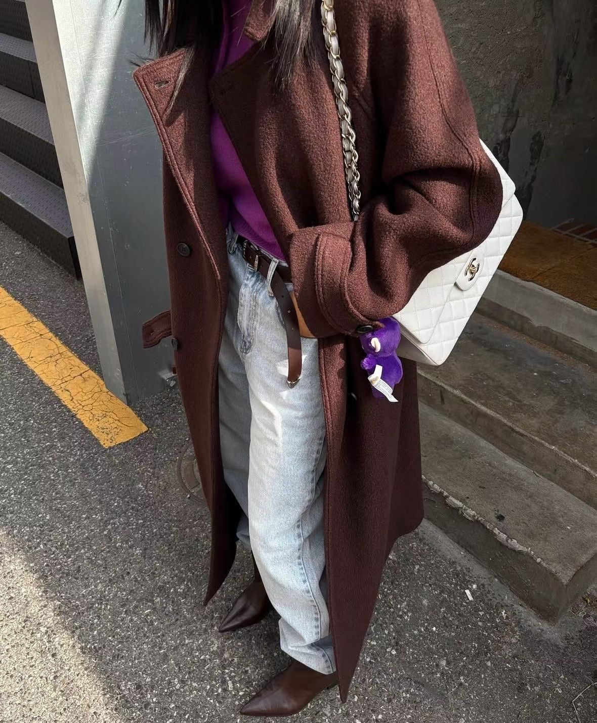 Long Belted Coat
