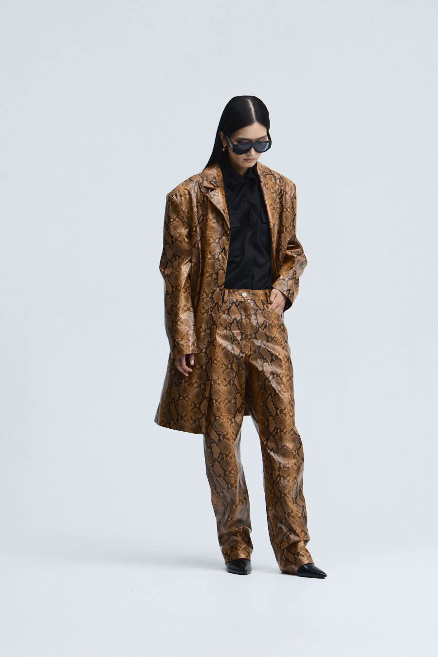 Snakeskin Coat