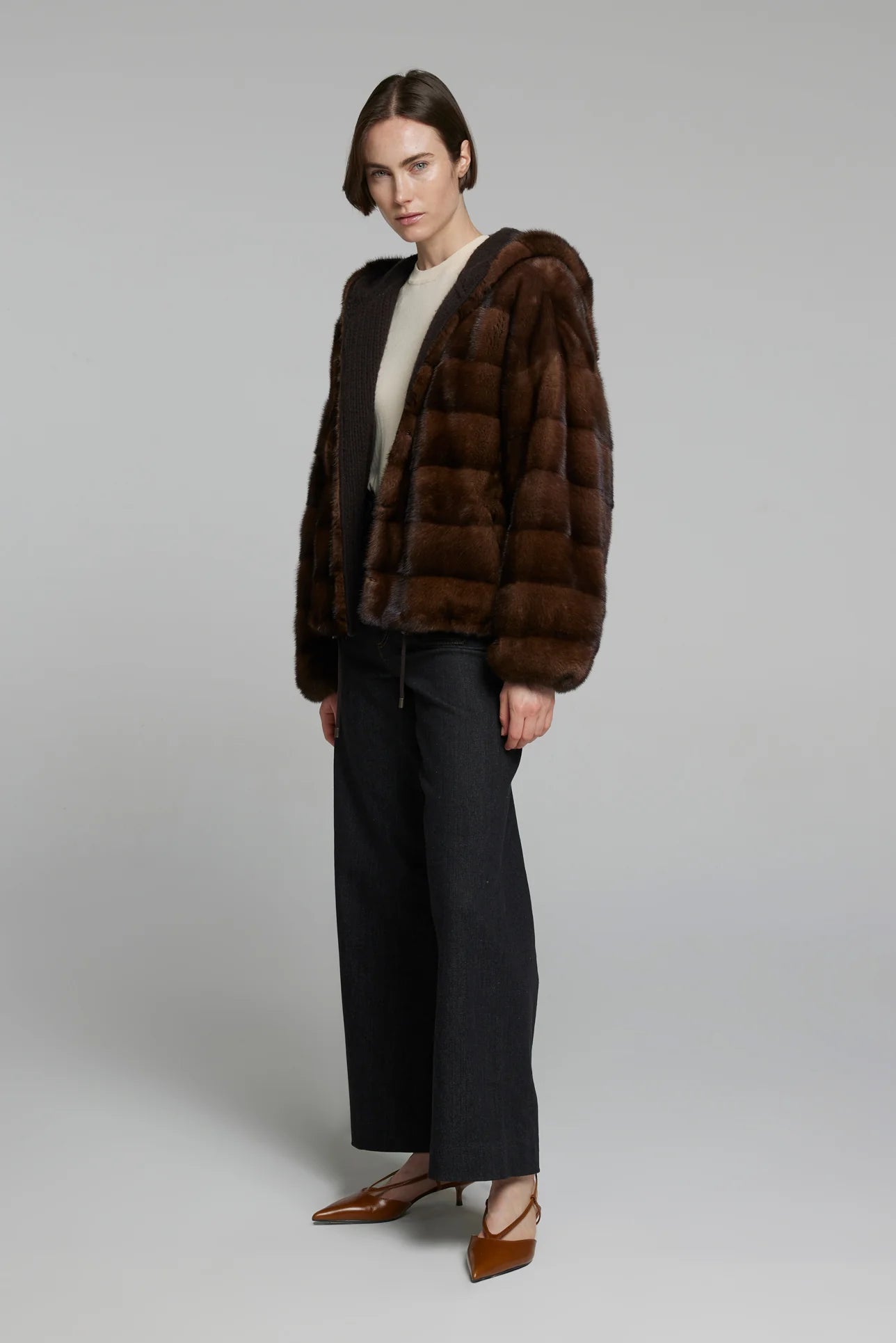 Reversible Mink Bomber