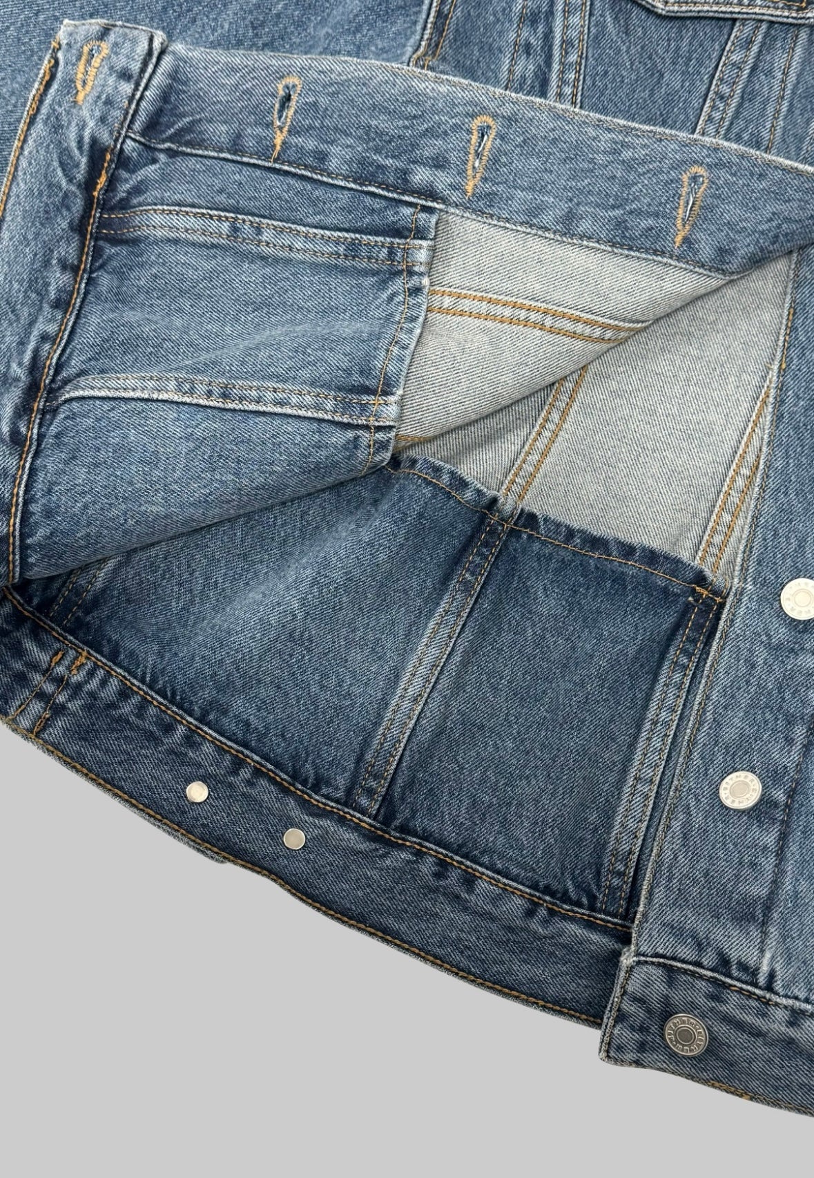 Waisted denim jacket