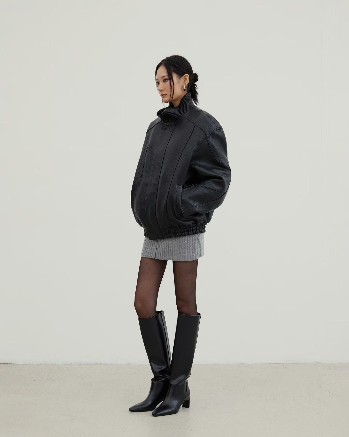 Bomber Leather Jacket
