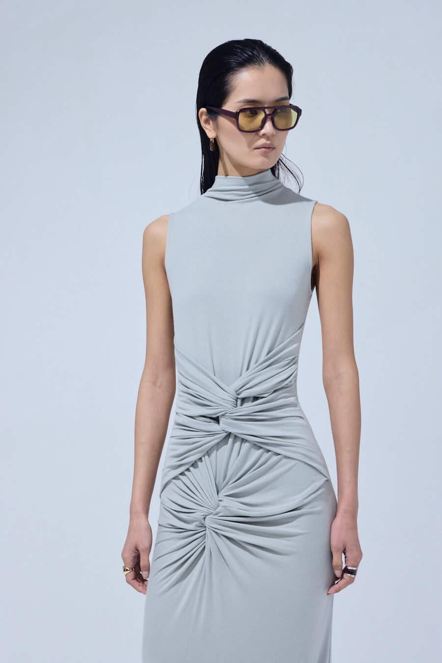 Tie-Front Dress
