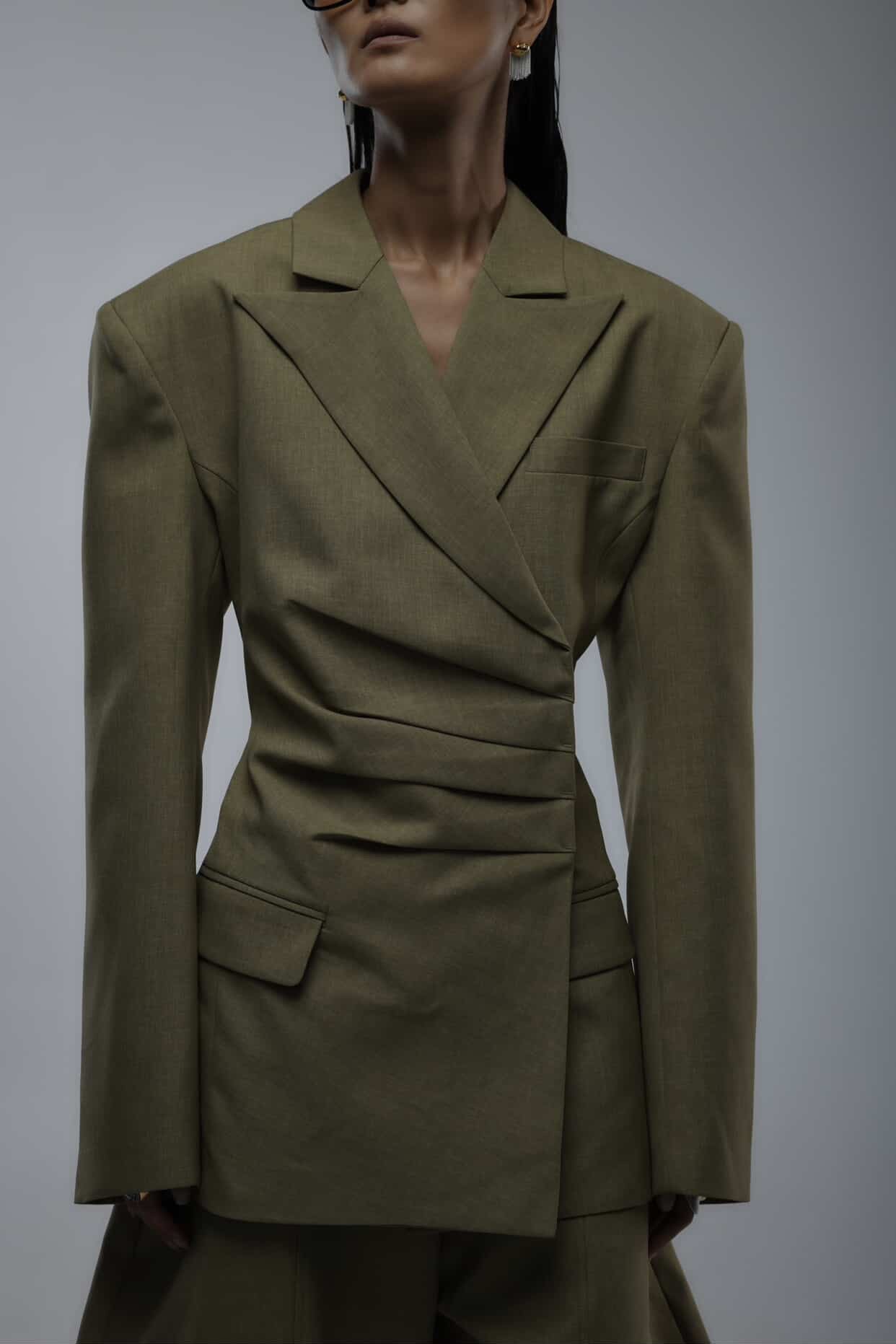 Gathered Jacket
