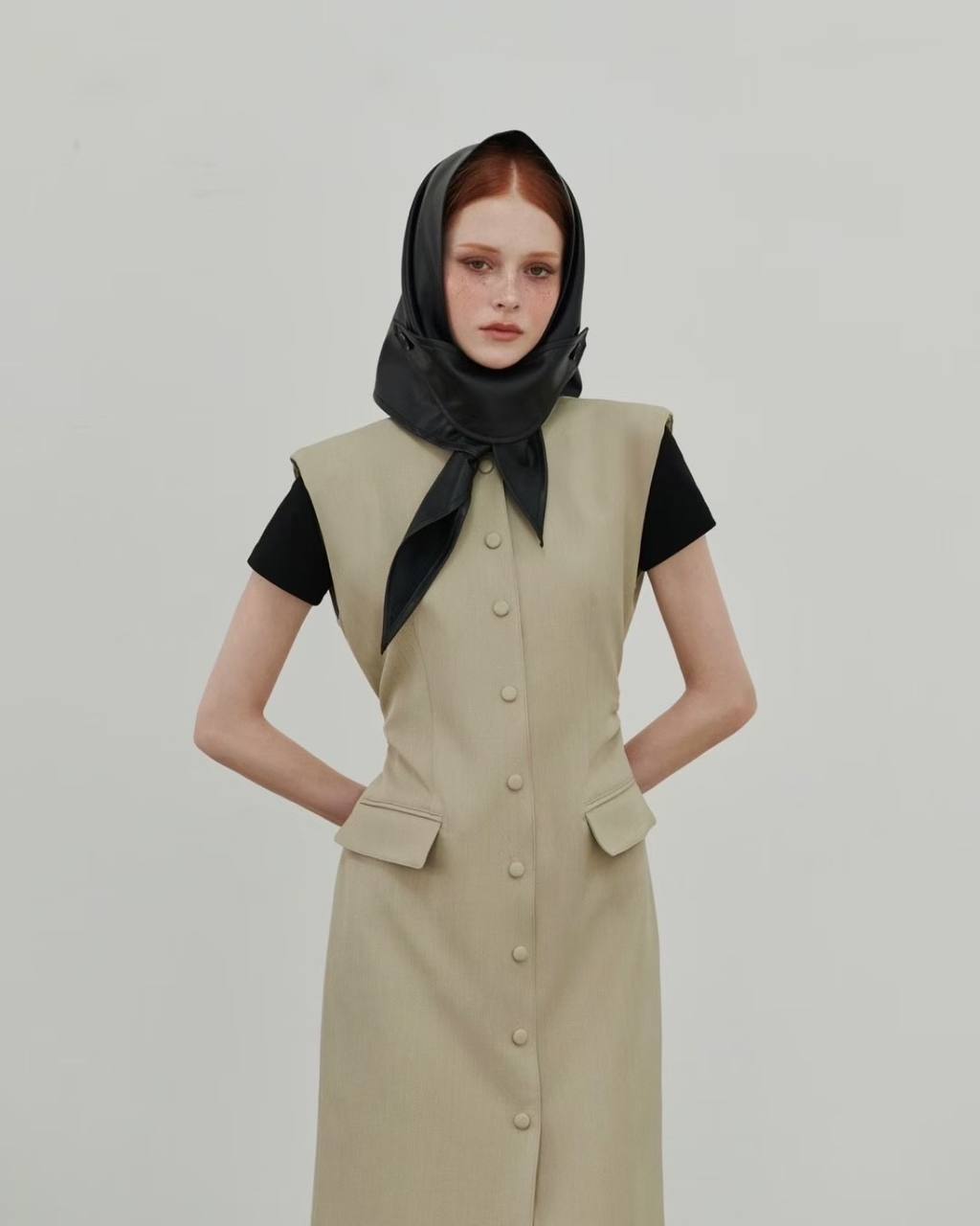 Front Buttoned Dress