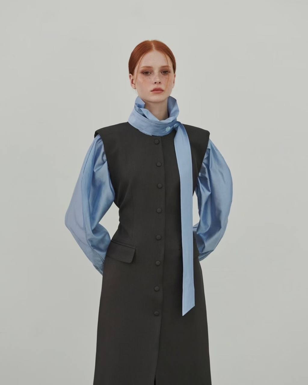 Front Buttoned Dress